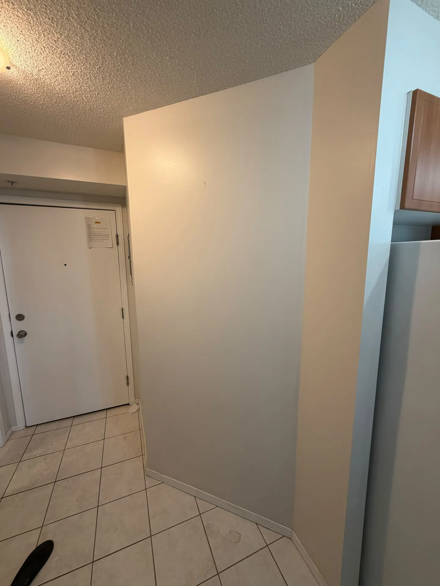 Freshly painted interior walls and trim, interior painting by Westside Mogul in Calgary